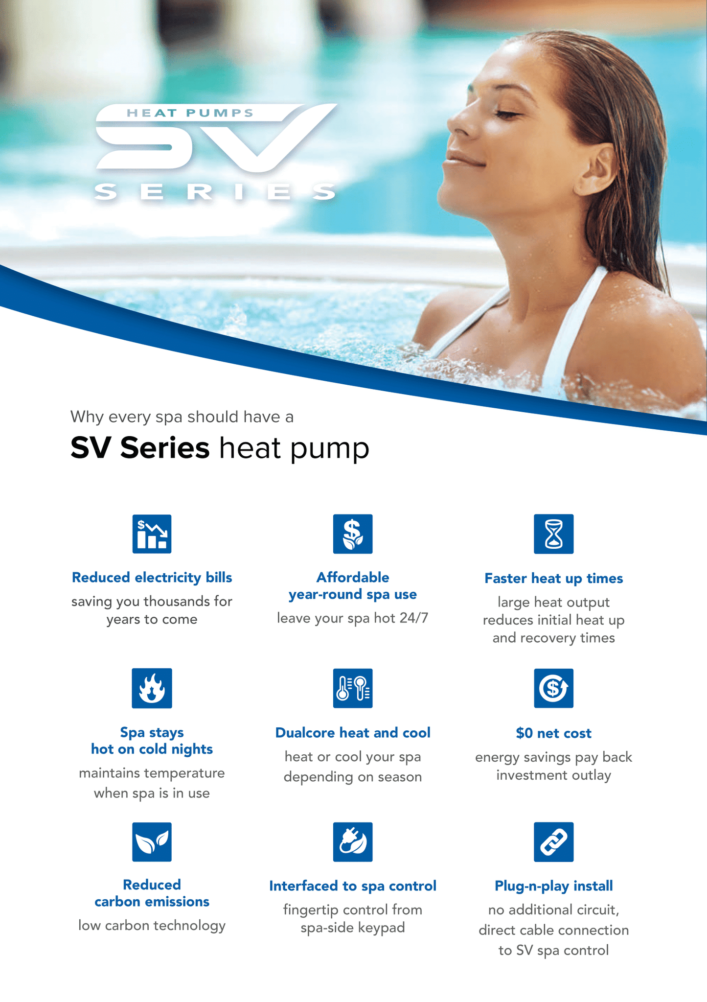 Spa Net 8.8Kw Heat Pump